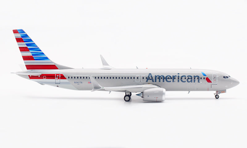 1:200 InFlight200 American Airlines B737-8MAX N341TR Aircraft Model With Stand