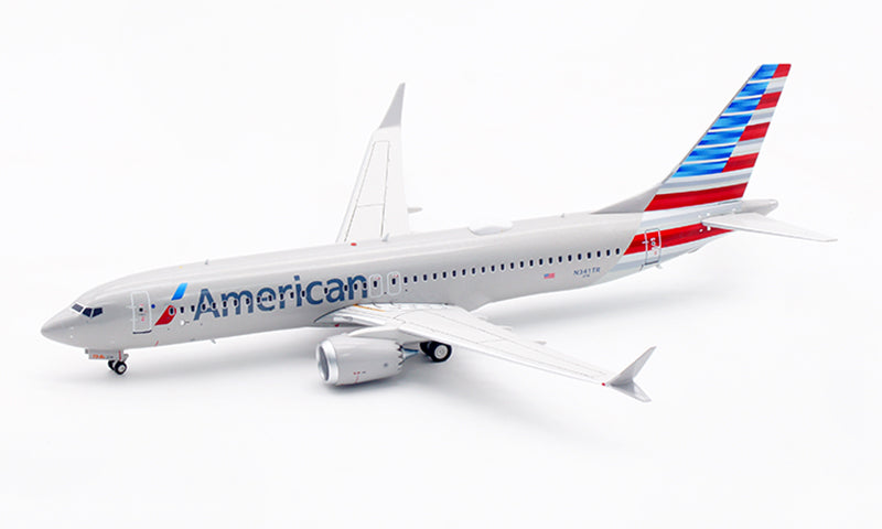 1:200 InFlight200 American Airlines B737-8MAX N341TR Aircraft Model With Stand