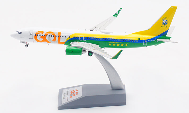 1:200 InFlight200 GOL B737-800 PR-GUM Aircraft Model With Stand