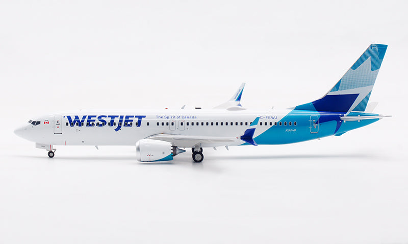 1:200 InFlight200 WestJet B737-8 MAX C-FEWJ Aircraft Model With Stand