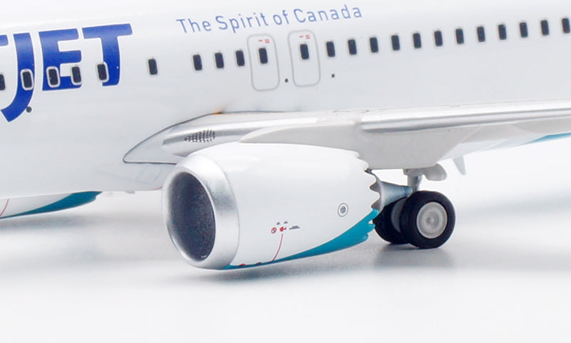 1:200 InFlight200 WestJet B737-8 MAX C-FEWJ Aircraft Model With Stand