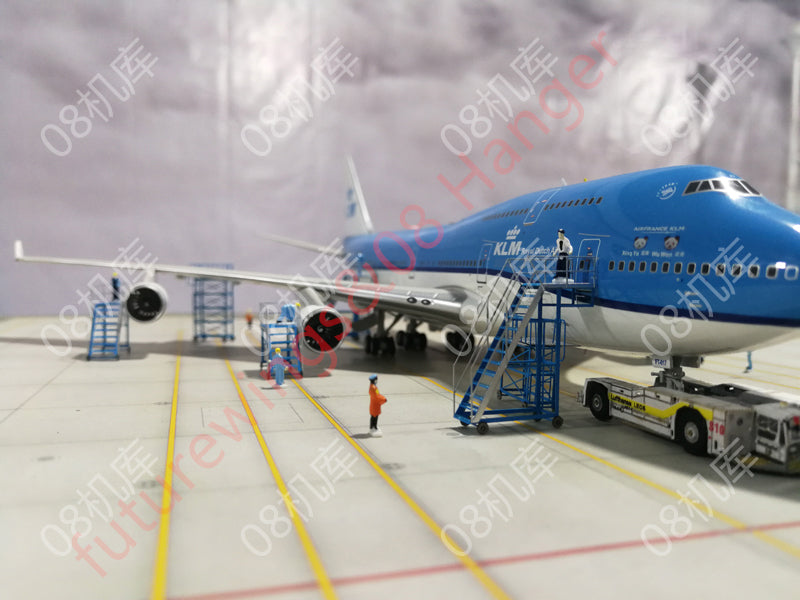 (Rare) 1:200 08 Hanger Diecast Airport GSE Maintenance Stand