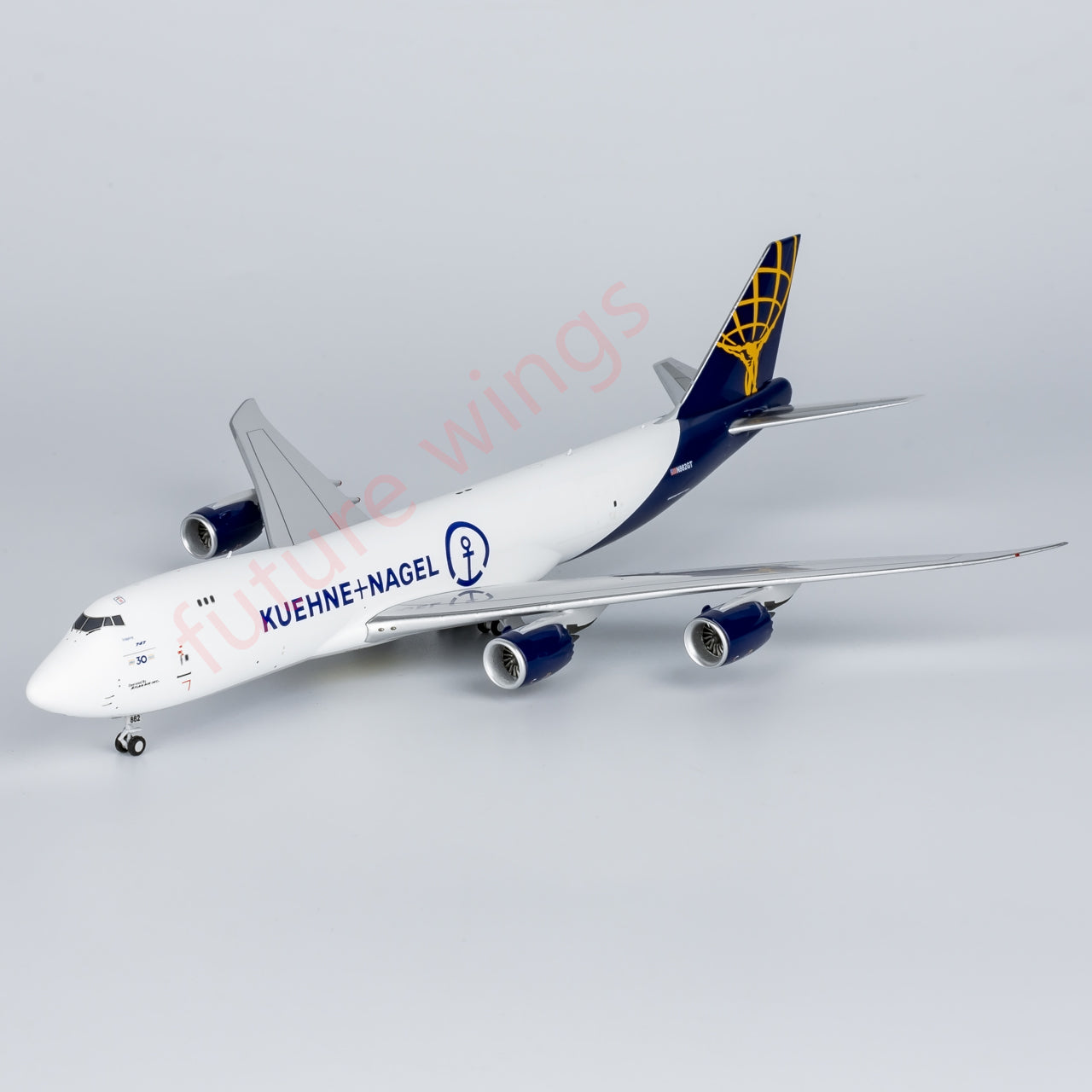 1:400 NG Models NG78021 Atlas Air Boeing 747-8F N862GT Aircraft Model+Free Tractor