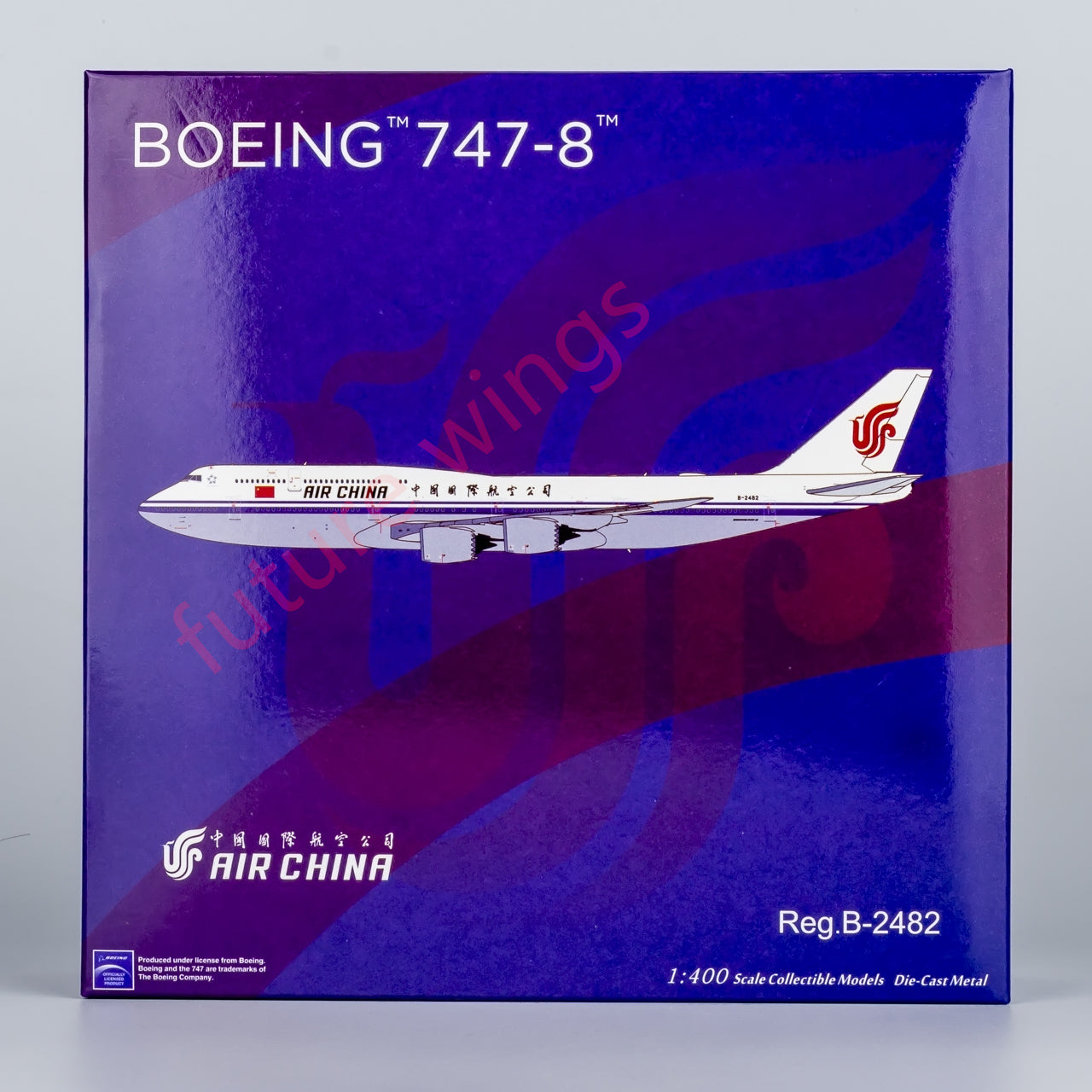 1:400 NG Models NG78031 Air China Boeing 747-8i B-2482+Free Tractor