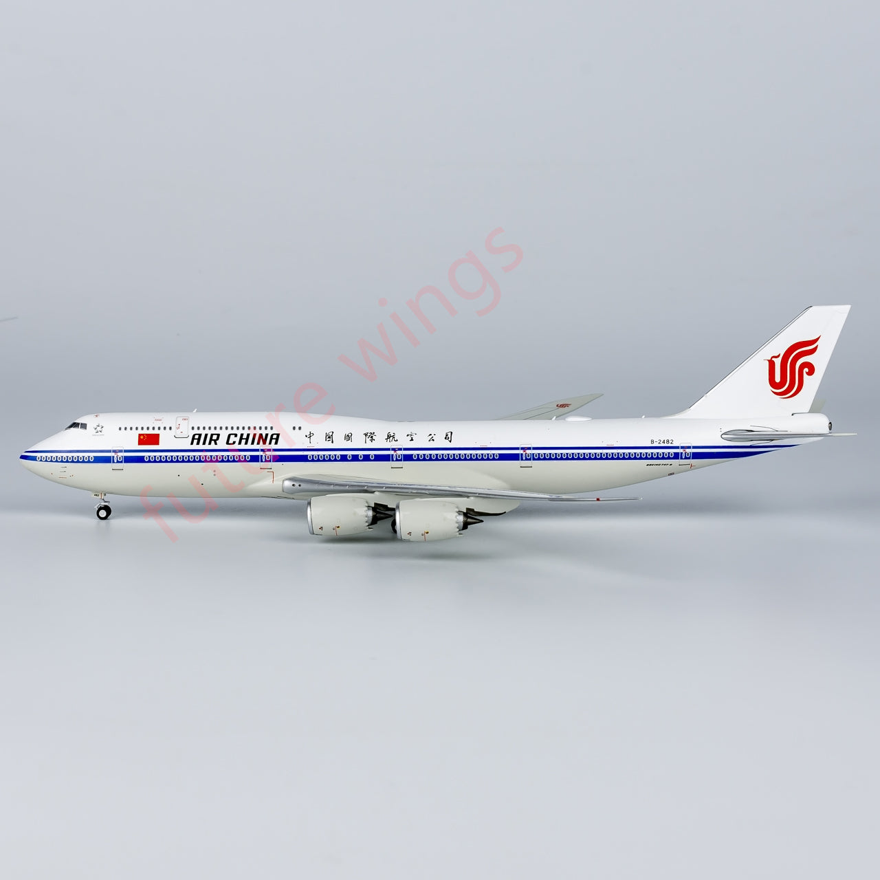 1:400 NG Models NG78031 Air China Boeing 747-8i B-2482+Free Tractor