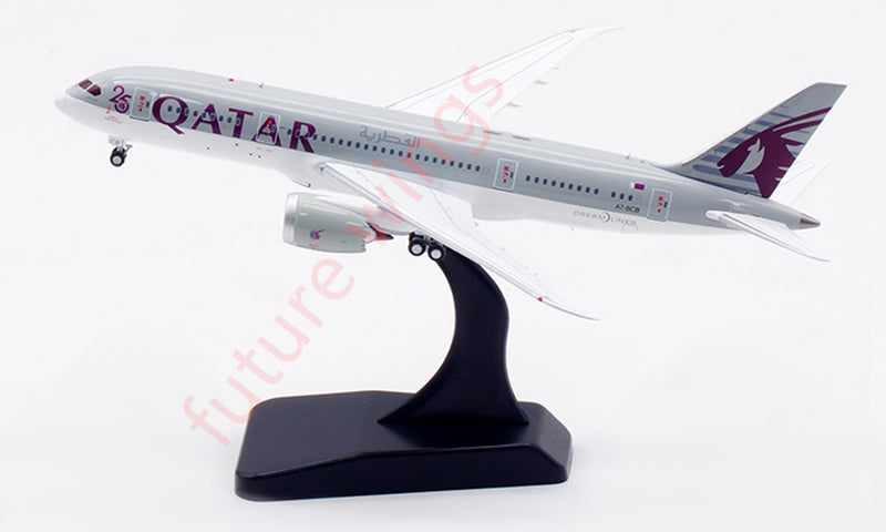 1:400 Aviation400 Qatar Airways B787-8 A7-BCB Aircraft Model Free Tractor+Stand