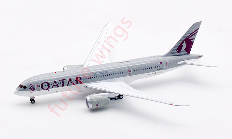 1:400 Aviation400 Qatar Airways B787-8 A7-BCB Aircraft Model Free Tractor+Stand