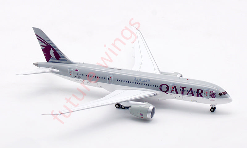 1:400 Aviation400 Qatar Airways B787-8 A7-BCB Aircraft Model Free Tractor+Stand