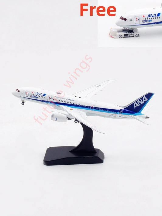 1:400 Aviation400 ANA B787-8 JA820A Aircraft Model Free Tractor+Stand