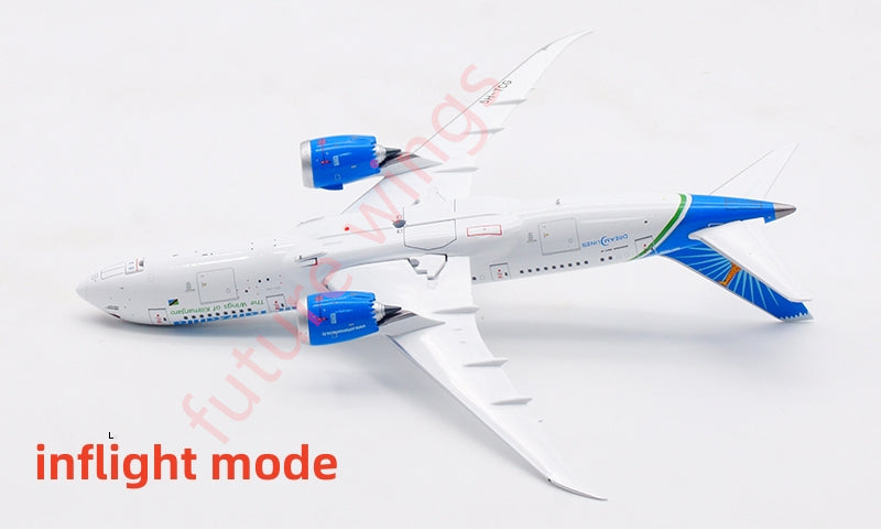 1:400 Aviation400 Air Tanzania B787-8 5H-TCG Aircraft Model Free Tractor+Stand