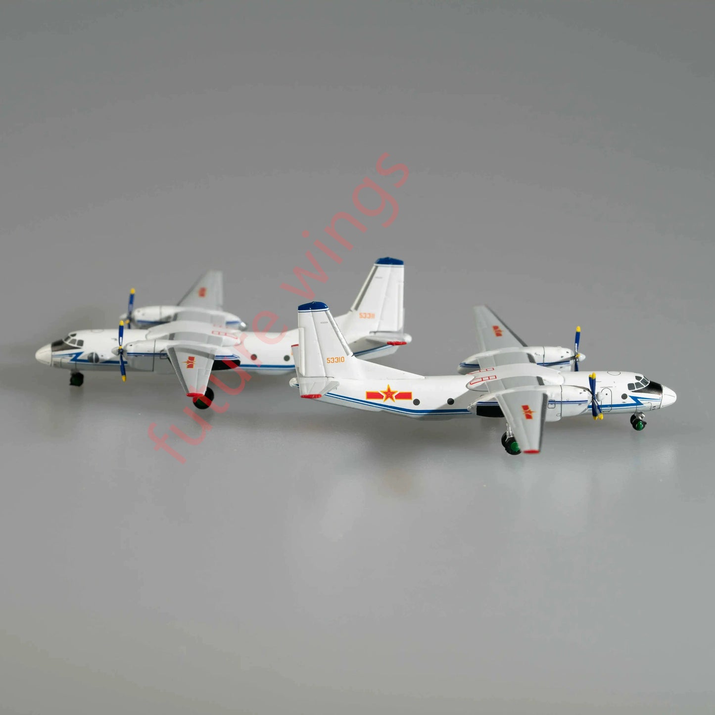 1:400 Patriot P-400-001 PLAAF Xian Y-7H 53310 & 53311  2in1 Set  Transportion Aircraft Model