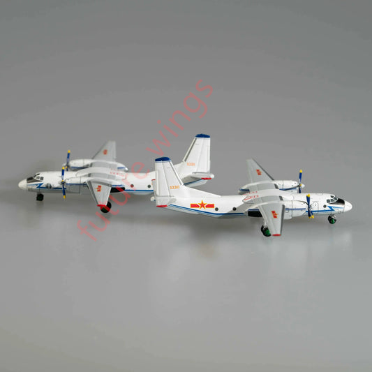 1:400 Patriot P-400-001 PLAAF Xian Y-7H 53310 & 53311  2in1 Set  Transportion Aircraft Model