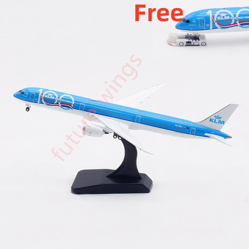 1:400 Aviation400 KLM B787-10 PH-BKA “100years” Aircraft Model Free Tractor+Stand