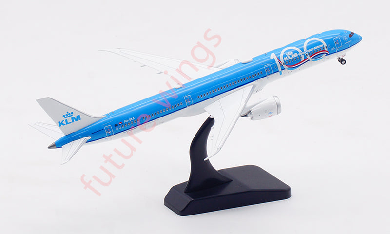 1:400 Aviation400 KLM B787-10 PH-BKA “100years” Aircraft Model Free Tractor+Stand