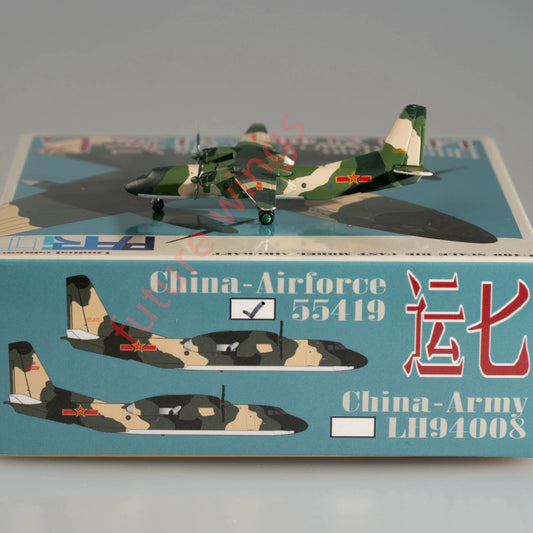 1:400 Patriot China Air Force/ China Amry Xian Y-7J Transportion Aircraft Model