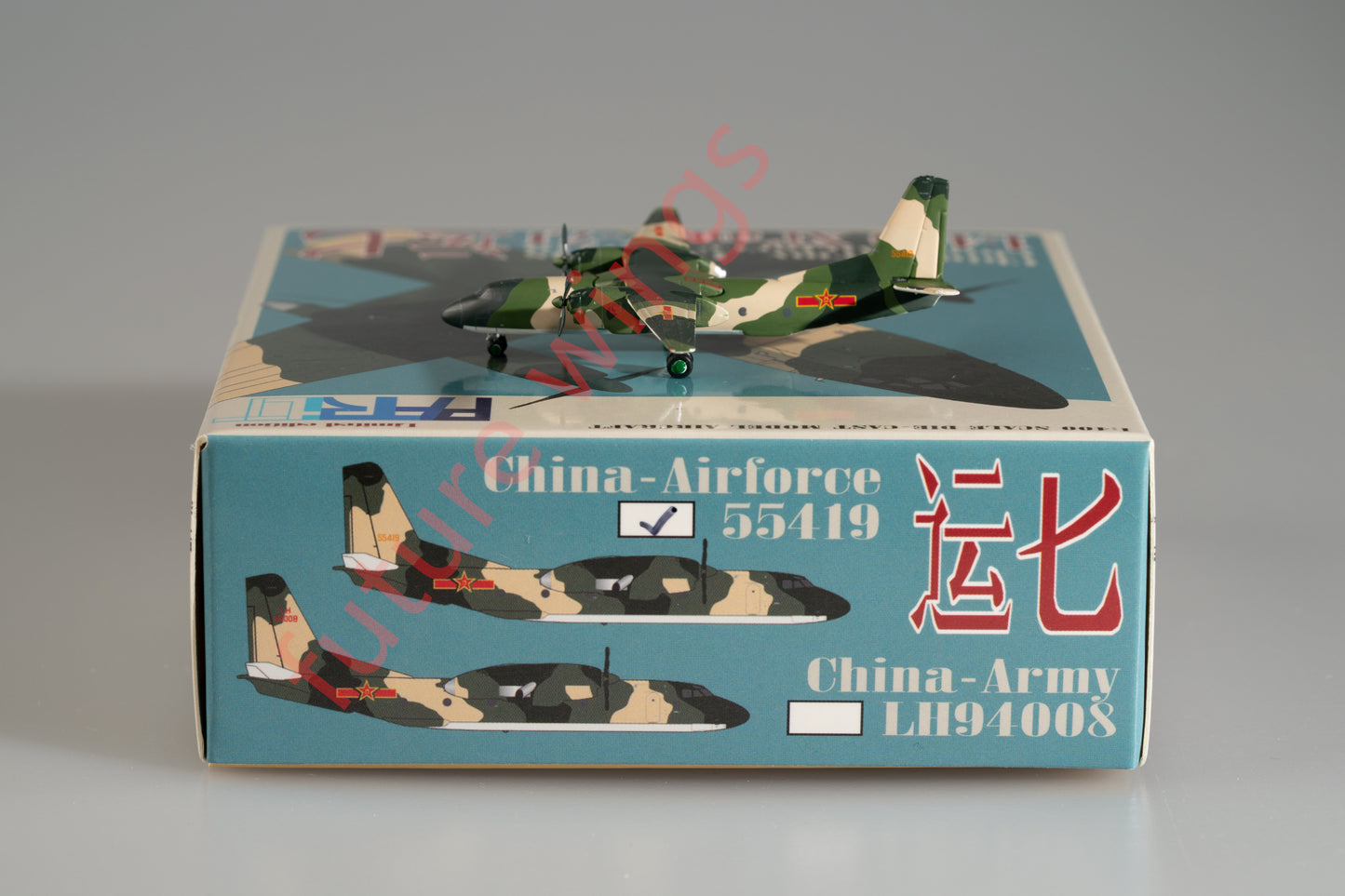 1:400 Patriot China Air Force/ China Amry Xian Y-7J Transportion Aircraft Model