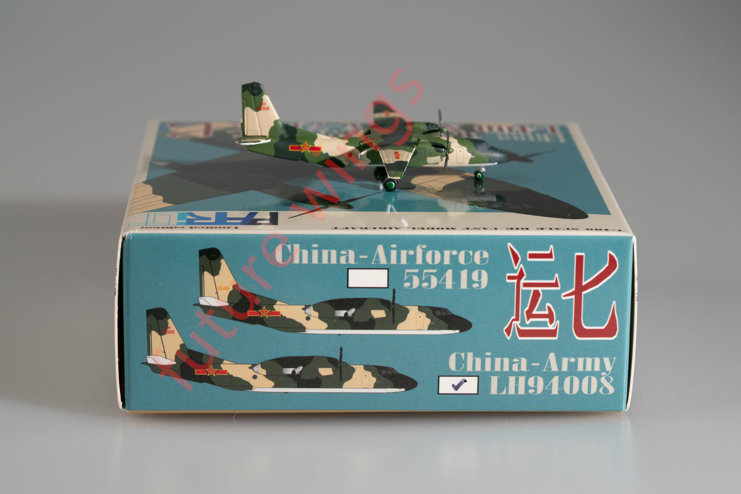 1:400 Patriot China Air Force/ China Amry Xian Y-7J Transportion Aircraft Model