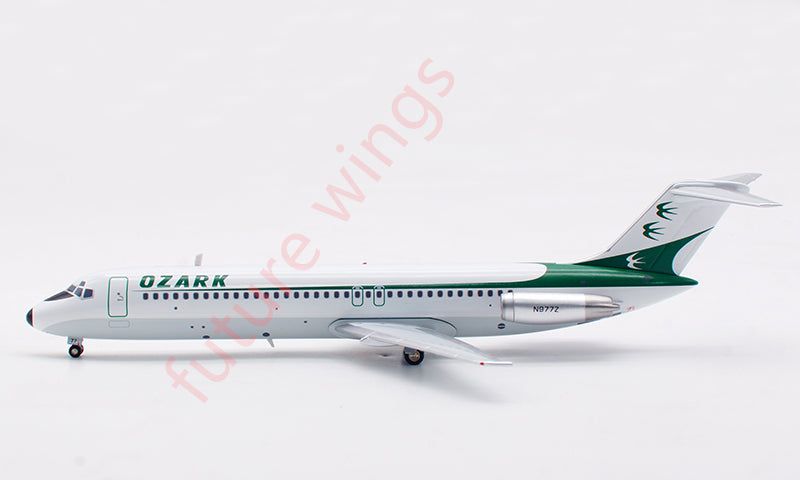 1:200 InFlight200 OZARK DC-9-30 N977Z Diecast Aircraft Model