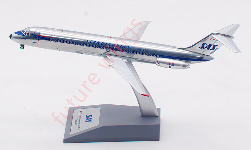 1:200 InFlight200 SAS DC-9-40 OY-KGS Diecast Aircraft Model