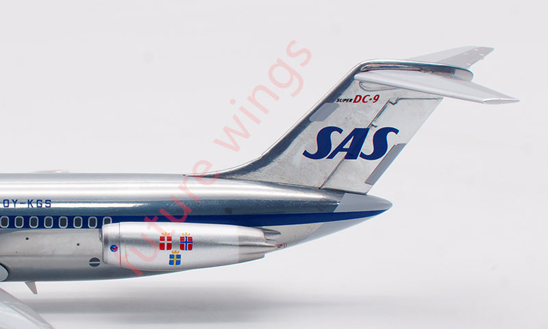 1:200 InFlight200 SAS DC-9-40 OY-KGS Diecast Aircraft Model