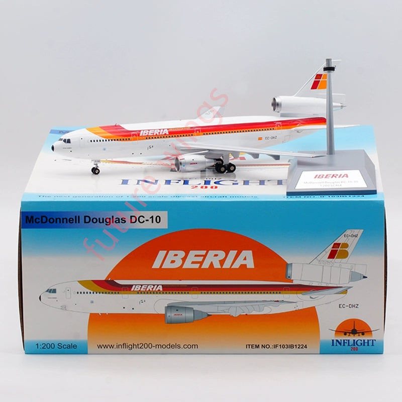 1:200 InFlight200 Iberia Airlines DC-10-30 EC-DHZ Diecast Aircraft Model