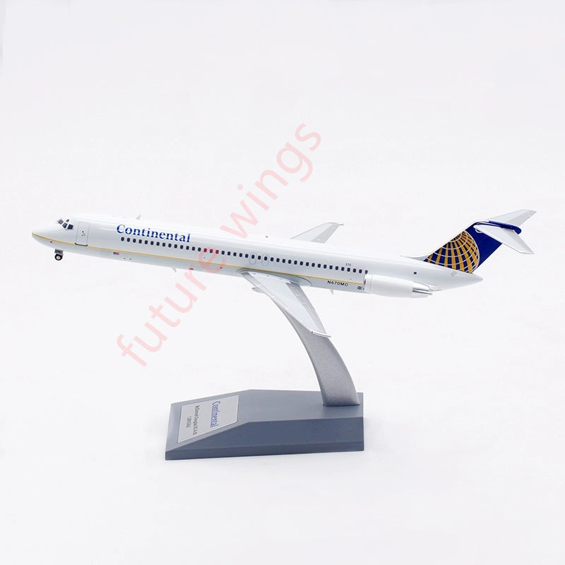 1:200 InFlight200 Continental Airlines DC-9-50 N670MC Aircraft Model With Stand