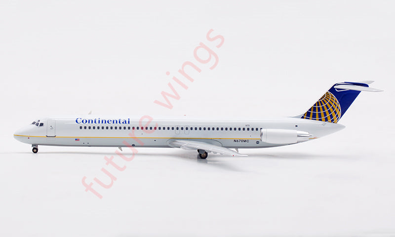 1:200 InFlight200 Continental Airlines DC-9-50 N670MC Aircraft Model With Stand