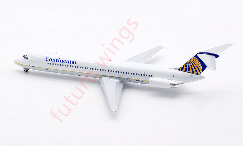 1:200 InFlight200 Continental Airlines DC-9-50 N670MC Aircraft Model With Stand