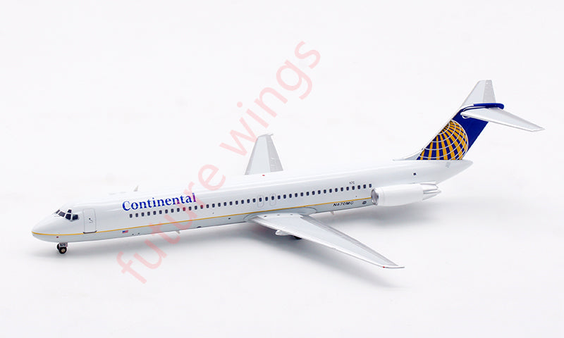 1:200 InFlight200 Continental Airlines DC-9-50 N670MC Aircraft Model With Stand