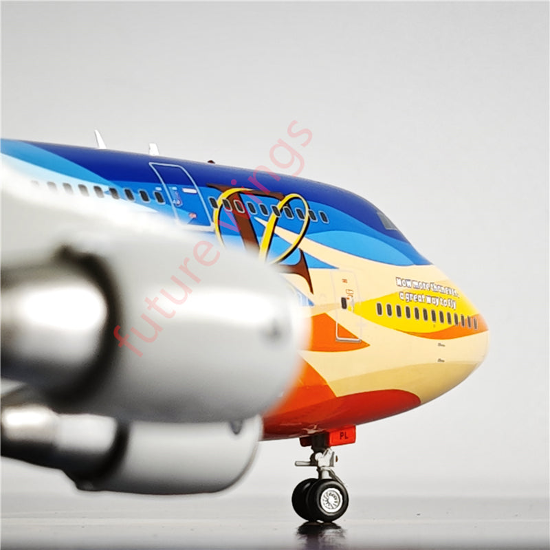 1:200 SQ Wings L2002 Singapore Airlines B747-400 9V-SPL Aircraft Model