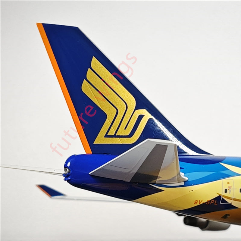 1:200 SQ Wings L2002 Singapore Airlines B747-400 9V-SPL Aircraft Model