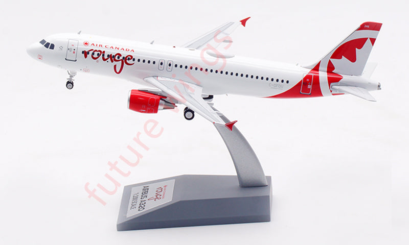 1:200 B-Models Air Canada rouge A320 C-GFDU Aircraft Model With Stand