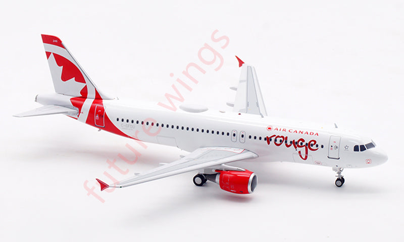 1:200 B-Models Air Canada rouge A320 C-GFDU Aircraft Model With Stand