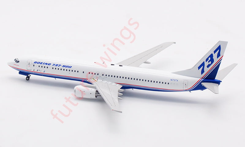 1:200 InFlight200 Boeing House Color B737-900 N737X Aircraft Model With Stand