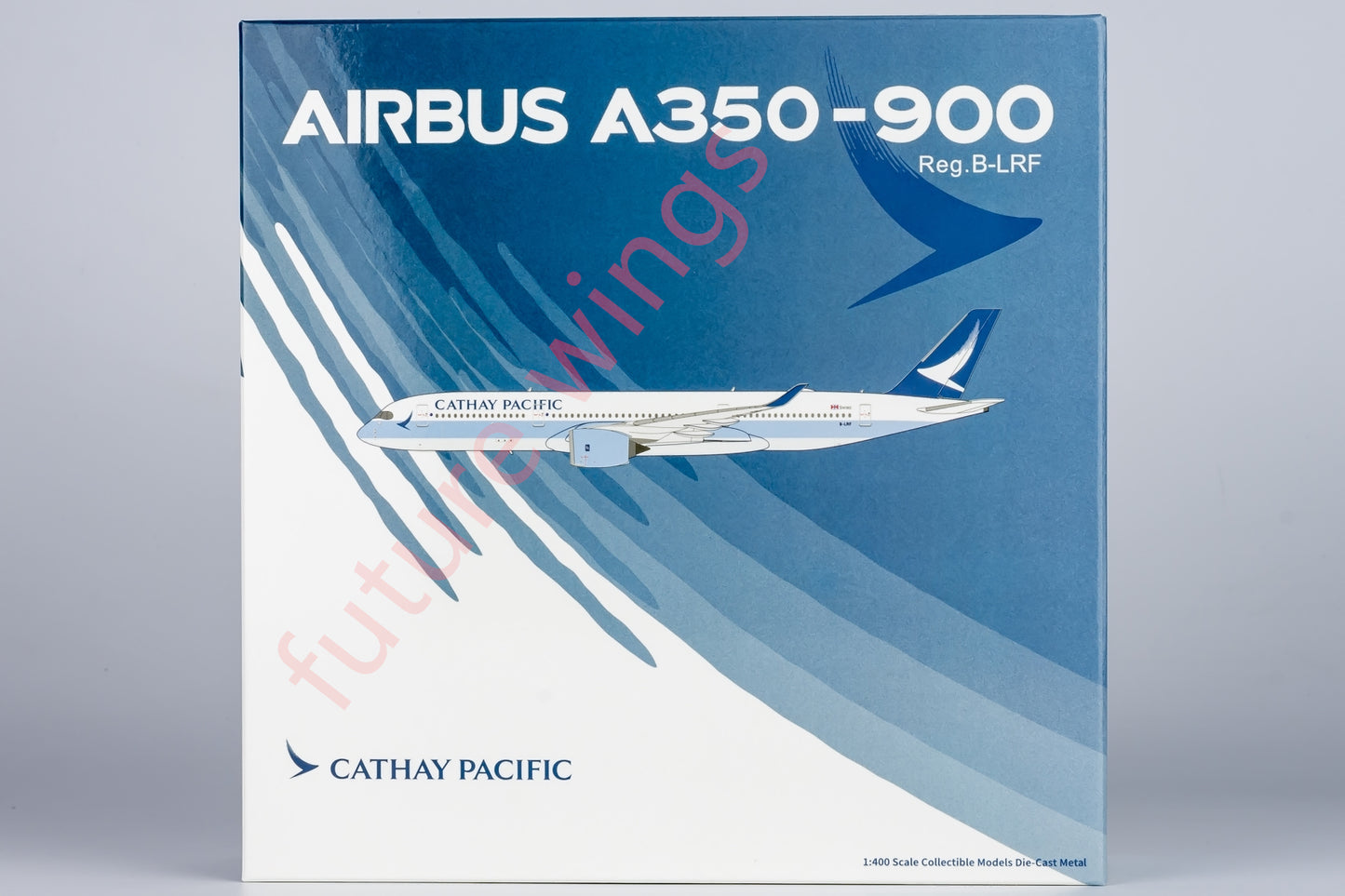 1:400 NG Models NG39077 Cathay Pacific Airbus A350-900 B-LRF Aircraft Model+Free Tractor