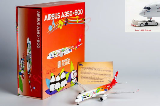 1:400 NG Models NG39059 SiChuan Airlines Airbus A350-900 B-32G2 "luxury package" Aircraft Model+Free Tractor