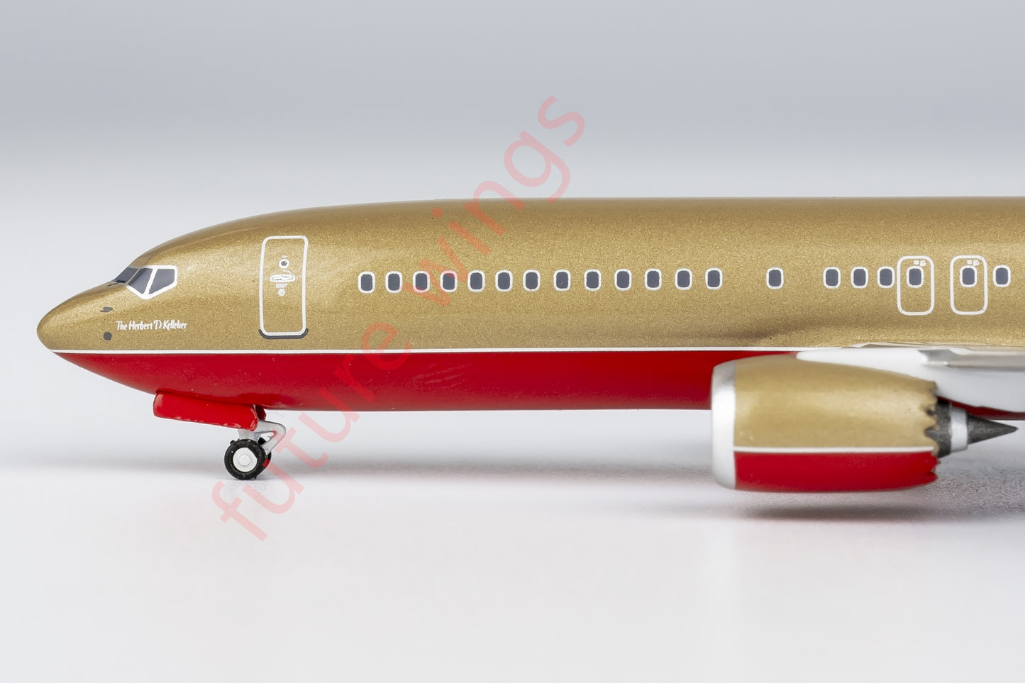 1:400 NG Lite SWA002 SouthWest Airlines B737 MAX8 N871HK Aircraft Model+Free Tractor