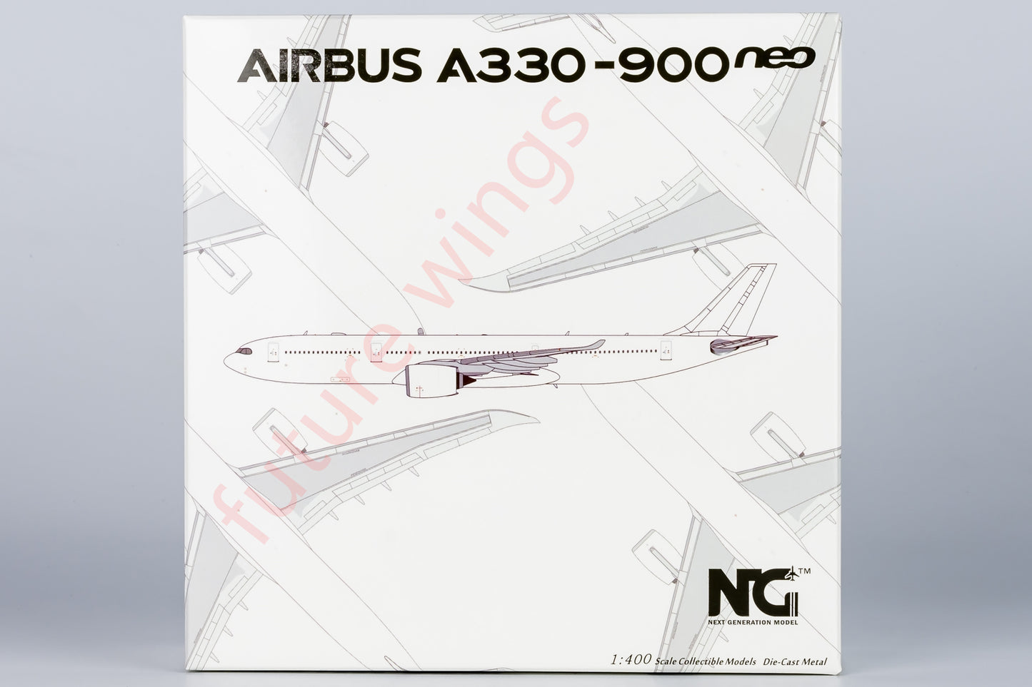 1:400 NG Models NG68000 Airbus A330-900neo Blank Aircraft Model+Free Tractor