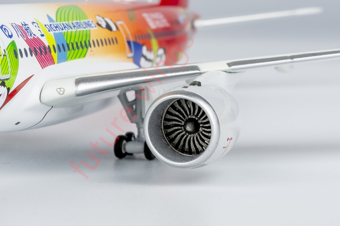 1:400 NG Models NG39080 SiChuan Airlines A350-900 B-306N Aircraft Model+Free Tractor