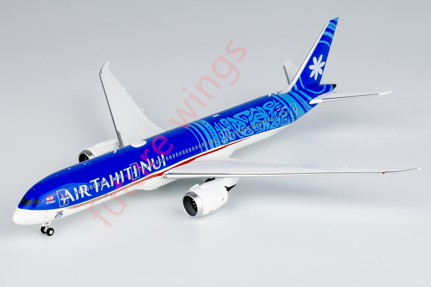 1:400 NG Models NG55125 Air Tahiti Nui B787-9 F-OVAA "25years" Aircraft Model+Free Tractor