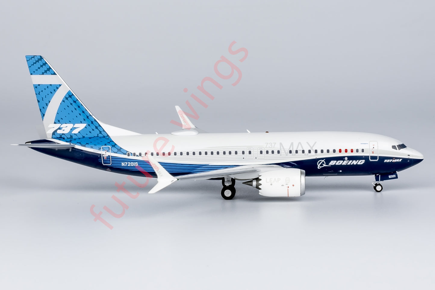 1:200 NG Models NG91001 Boeing 737 MAX 7 N7201S Aircraft Model