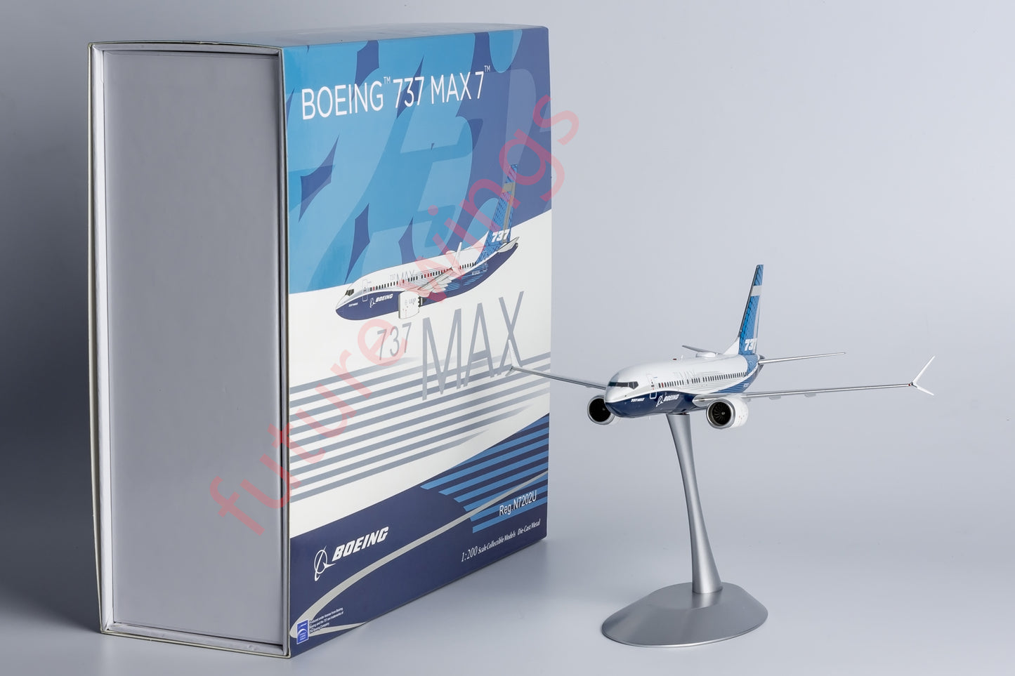 1:200 NG Models NG91002 Boeing 737 MAX 7 N7202U Aircraft Model