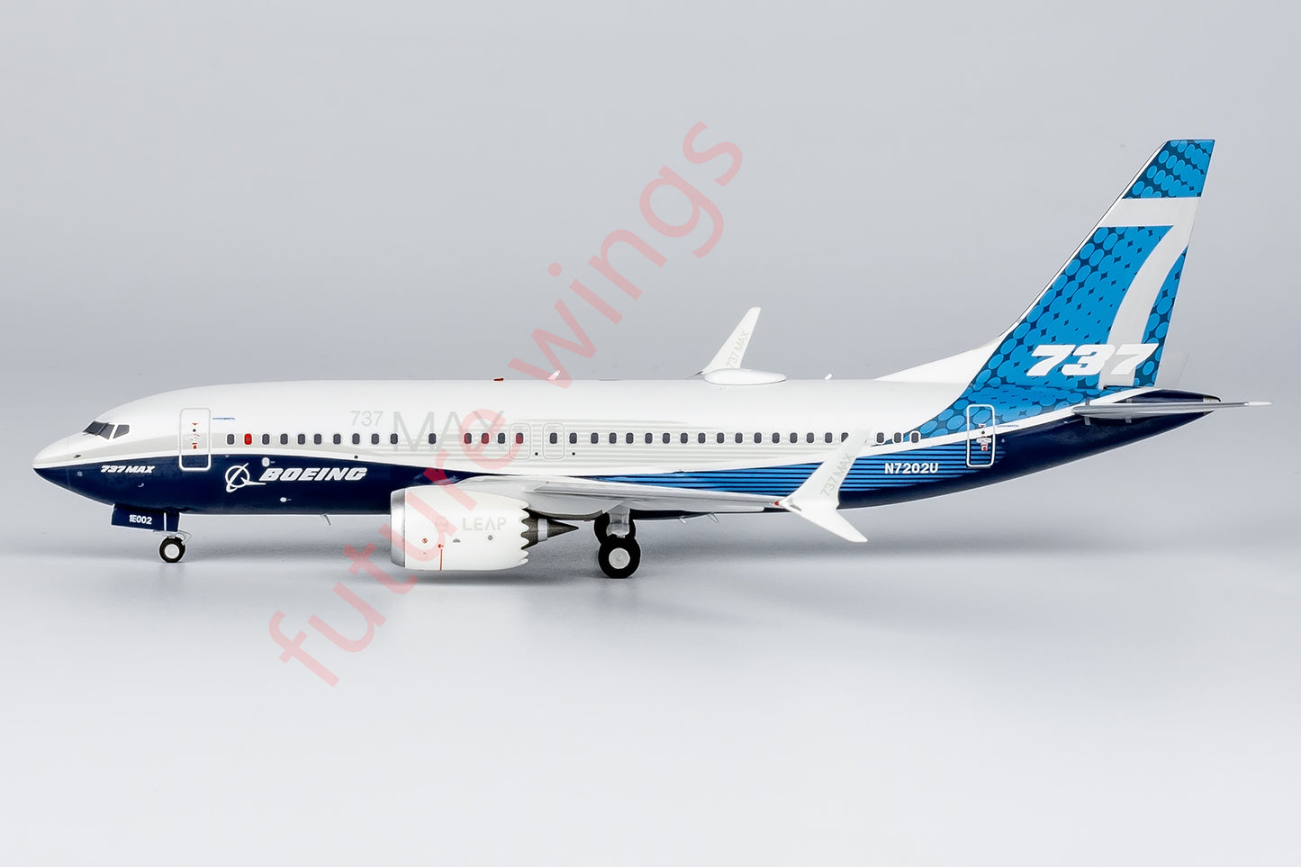 1:200 NG Models NG91002 Boeing 737 MAX 7 N7202U Aircraft Model