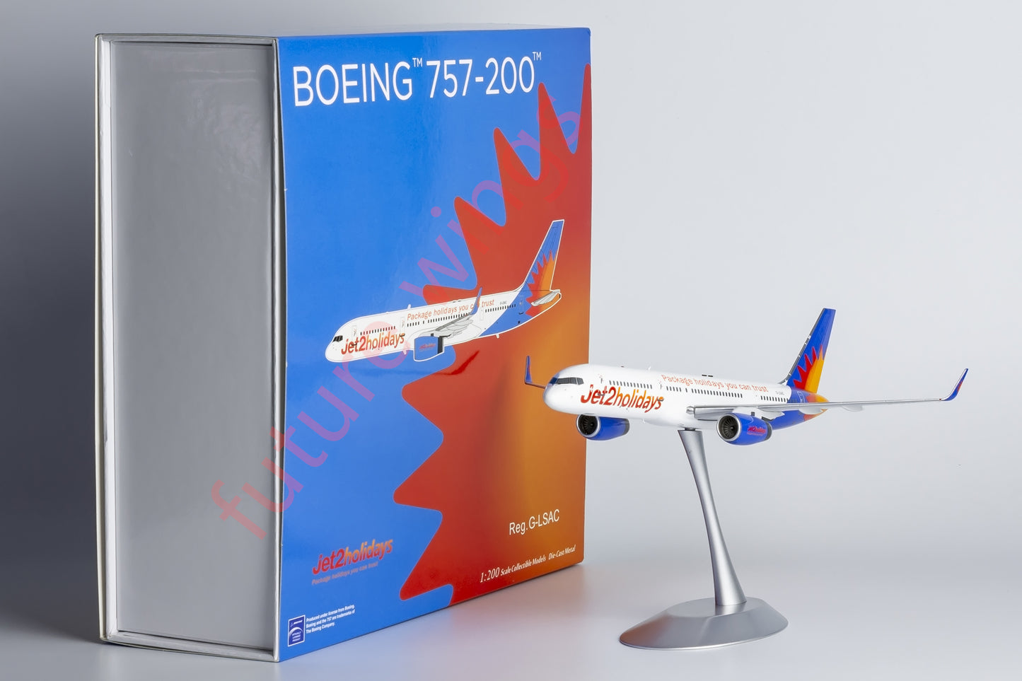 1:200 NG Models NG42035 Jet2 Boeing 757-200/w G-LSAC Aircraft Model With Stand