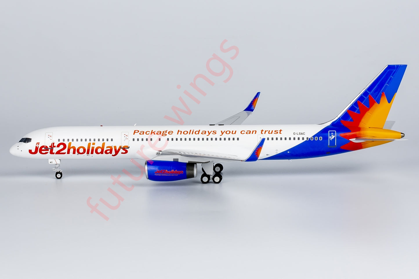 1:200 NG Models NG42035 Jet2 Boeing 757-200/w G-LSAC Aircraft Model With Stand