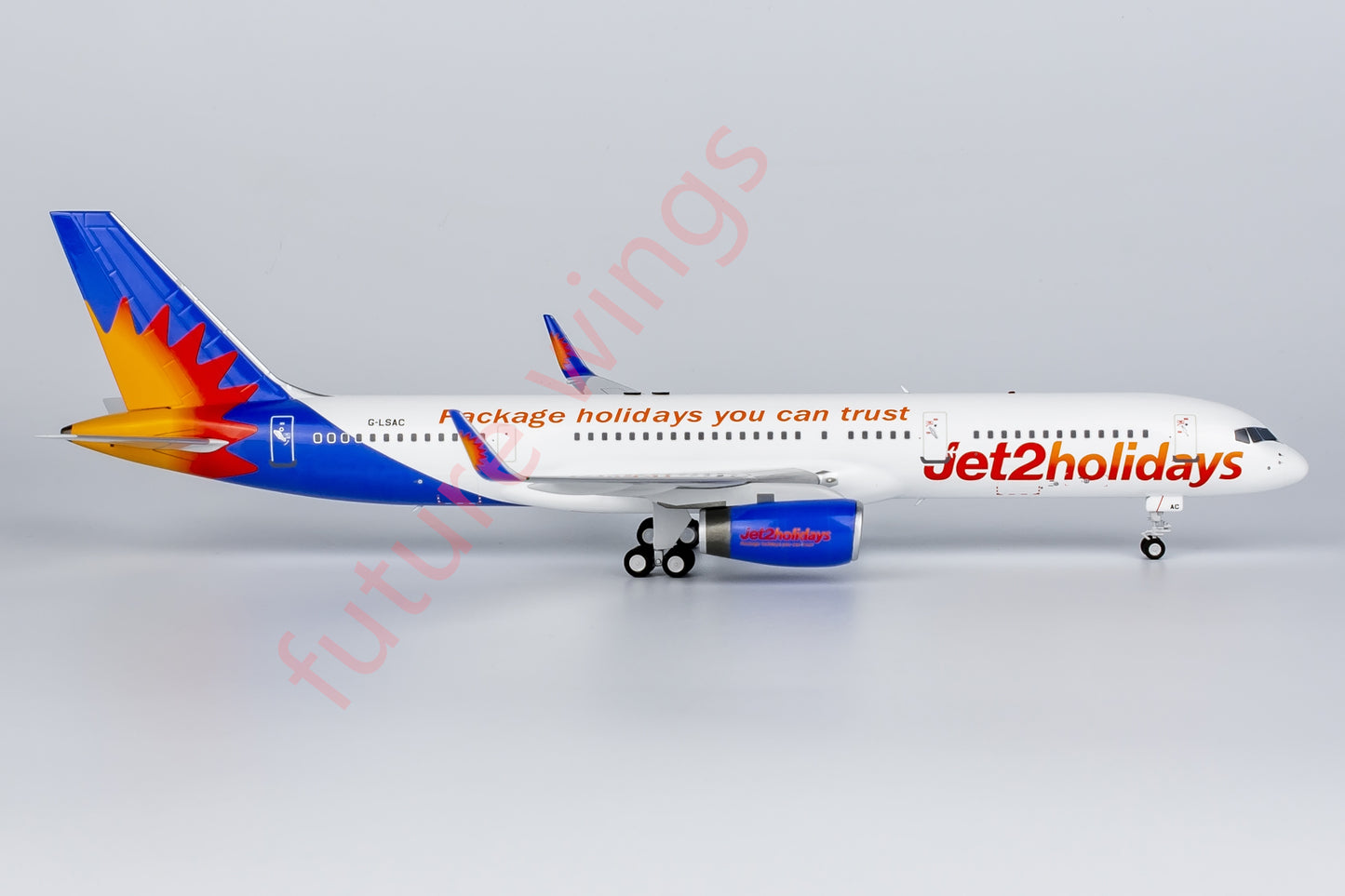 1:200 NG Models NG42035 Jet2 Boeing 757-200/w G-LSAC Aircraft Model With Stand