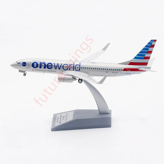 1:200 InFlight200 American Airlines B737-800 N837NN "One World "Aircraft Model With Stand