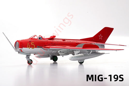 1:72 Panzerkampf 14642PA Soviet Air Force MIG-19S With Stand