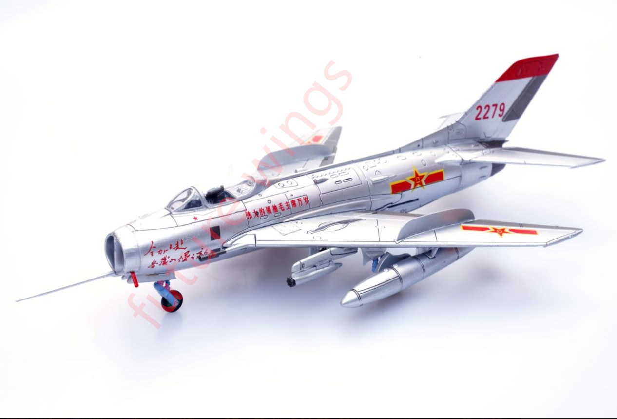 1:72 Panzerkampf 14640PA China Air Force J-6 Fighter Red 2279