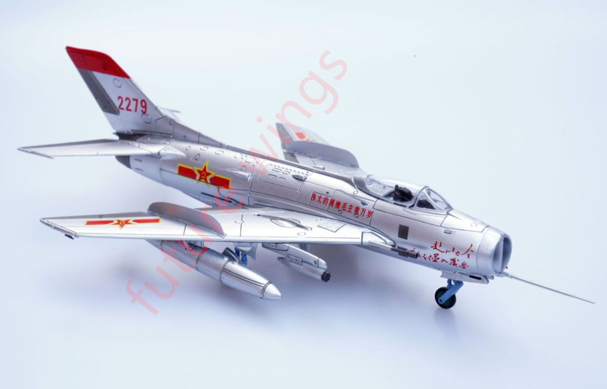 1:72 Panzerkampf 14640PA China Air Force J-6 Fighter Red 2279